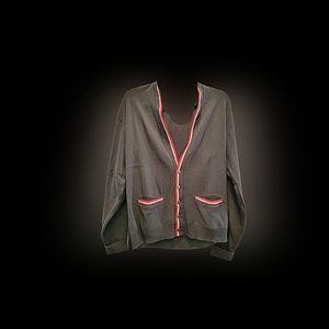 Vintage button down cardigan with pockets size s/m